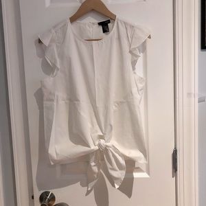 Gently used - Aqua sleeveless blouse
